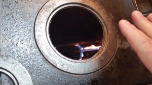 Печка Буржуйка на Газу, в гараж Часть 2