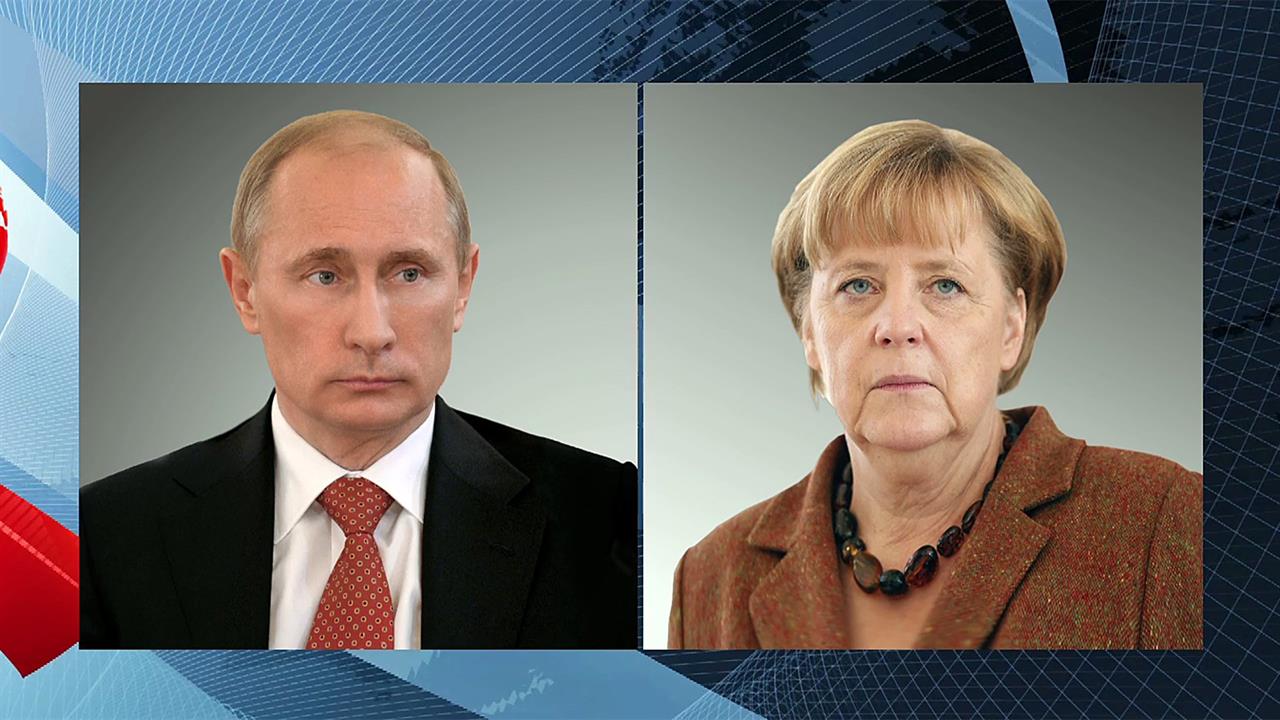 Вопросы борьбы с коронавирусом обсудил по телефону...имир Путин с канцлером Германии Ангелой Меркель