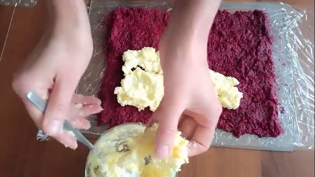 сельдь под шубой рулетом, вкуснее, чем шуба