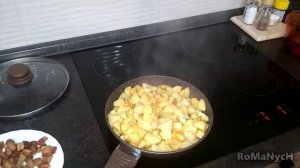 ЖАРЕНАЯ КАРТОШКА ДЕДОВСКИМ СПОСОБОМ.  Классический рецепт как пожарить картошку с луком на сале.