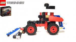 Сборка конструктора Лего САМОДЕЛКА ТРАКТОР из Lego Technic (42116) #1