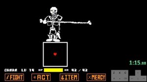 [Undertale: Disbelief] Speedrun -2:30-