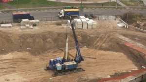 Копра. Установщик свай. Бесшумный метод.