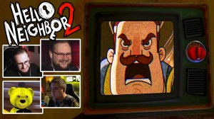 Реакция Летсплейщиков на Секретный Трейлер в Hello Neighbor 2