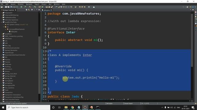 Java 8 New Features | Functional Interfaces