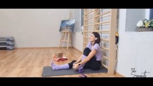 Растяжка у шведской стенки