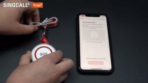 SINGCALL Tuya WiFi Smart SOS Emergency Button Alarm for Elderly Patient Alarm Transmitter Button