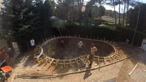 TIMELAPSE  BUILDING A BACKYARD BOWL