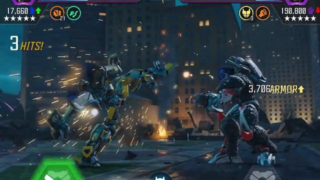 Forging, Ranking & Gameplay Bumblebee (R6 F100 S5) Transformers: Forged To Fight смотреть онлайн