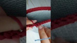 ??? УЗОР КРЮЧКОМ "КОСЫЕ ГАЛОЧКИ" ??? ДЛЯ СУМОК, РЮКЗАКОВ, КОРЗИН ??? ПЕРЕХОД НА ДРУГОЙ ЦВЕТ ???