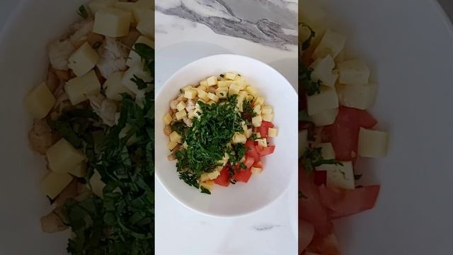 Салат баварский. Простой рецепт вкусного салата.