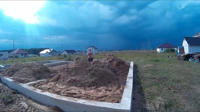 23 Засыпка земли в фундамент смотреть онлайн