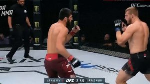Настоящий Чемпион UFC! Магомед Анкалаев - Лучшие Нокауты