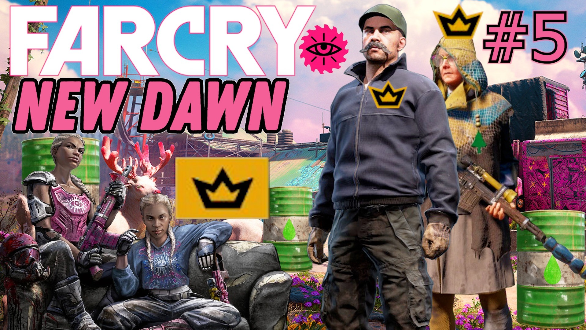 ЛУЧШЕЕ ОРУЖИЕ FAR CRY NEW DAWN ИЛИ УСАЧ СТАНОВИТСЯ ЭЛИТОЙ. ДЖИНА ГУЭРРА.