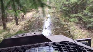 Вездеход Добрыня. Растаял снег.