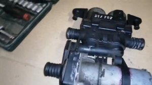 ?Замена дополнительного насоса системы обогрева салона на BMW e39?