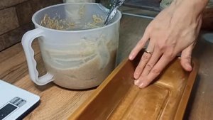 Вкуснейший банановый кекс на ржаной закваске и цельнозерновой муке.