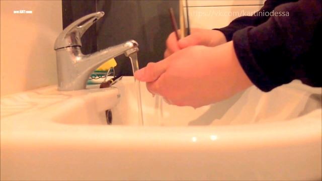 КАК ПРАВИЛЬНО МЫТЬ КИСТИ смотреть онлайн