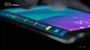 Смартфон с изогнутым экраном  Samsung GALAXY Note Edge