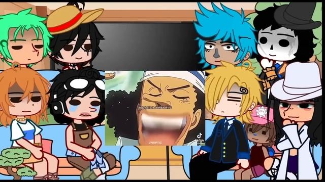 One piece character react to future || One Piece || Gacha смотреть онлайн