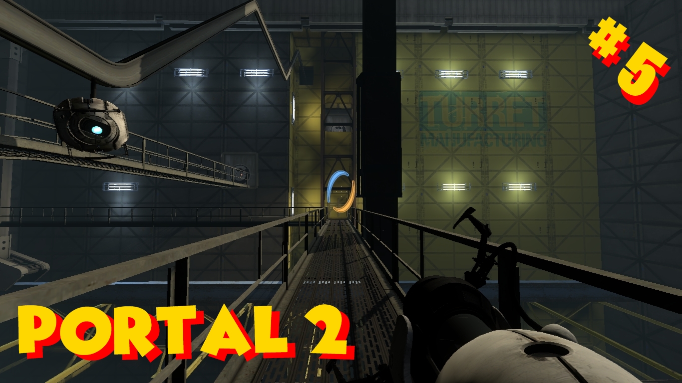 Portal 2 как пройти 6 уровень кооператив фото 17