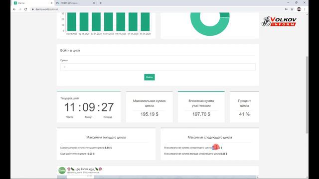 Проект Darina ПЛАТИТ получаю выплаты уже с 4 циклов! смотреть онлайн