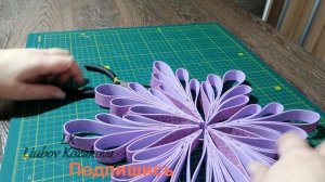 Как сделать БОЛЬШУЮ СНЕЖИНКУ (10)/Снежинка интерьерная/Снежинка объемная из фоамирана/Мастер Класс