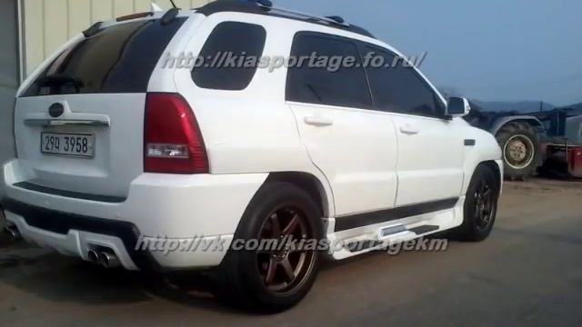 Kia Sportage KM Tuning. Киа Спортаж тюнинг. смотреть онлайн