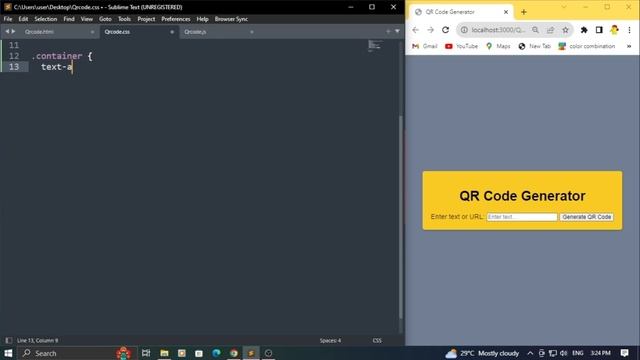 How To Create QR Code Generator in JavaScript #codewithharry