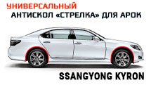 Антискол для арок - SsangYong Kyron (I рестайлинг) - Стрелка11
