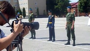 "Крылатая пехота"-"Офицерская честь" Выпуск лейтенантов и прапорщиков РВВДКУ 2015