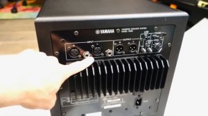 Yamaha HS8S Subwoofer Speaker (Unboxing)