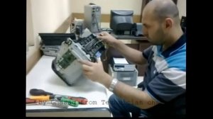 HP LaserJet 1010/1012/1015/1018/1020 disassembling and clean up movement parts.