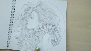 Обзор раскрасок Анастасии Колдаревой/ When dragons dream/ mermeid legends/ mysteria/ nocturnes/sere