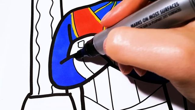 The Adventures of Kid Danger | Kid Danger & Captain Man | Coloring Pages for Kids | How to Draw смотреть онлайн