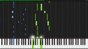Death by Glamour - Undertale (Mettaton Theme) Synthesia Piano Tutorial