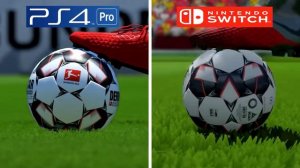 FIFA 19 | PS4 Pro VS Nintendo Switch | Graphics Comparison