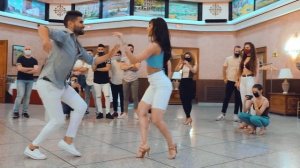 BAILANDO FANTASIAS MONCHY / MARCO Y SARA BACHATA STYLE 2021/ BASAKI CIUDAD REAL #bachata