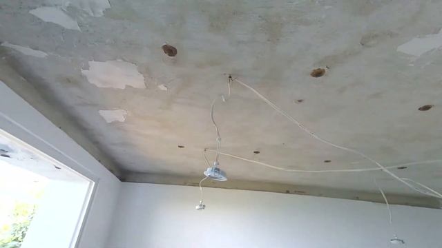 Потолок из гипсокартона демонтаж и монтаж нового тканевого потолка! смотреть онлайн