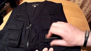 Куплено на AliExpress.com: Жилетка мужская с карманами