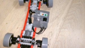 Lego Technic RC drift car chassis