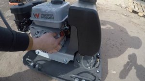 Заводим виброплиту Wacker Neuson. Как правильно заводить 4-х тактные двигатели. Стройка-Аренда