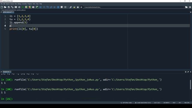 13. Python tuple (1, ) смотреть онлайн