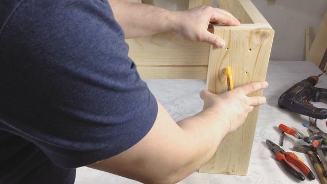 ✅ Лавочка с местом для хранения вещей | A bench with a shelf for things | Bank mit regal смотреть онлайн