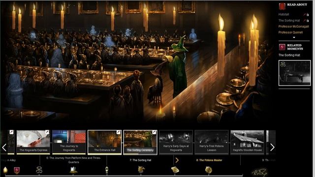 История. Pottermore. Философский камень