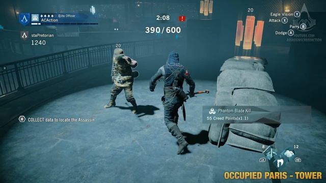 Assassins Creed: Unity - Side Memories - All Helix Rift Missions