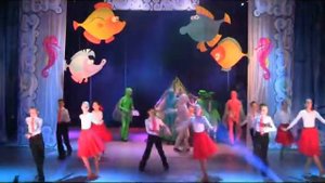 Новогоднее представление "Магический кристалл." Летка-енка