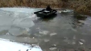 гусеничный вездеход на воде! ИСПЫТАНИЯ!