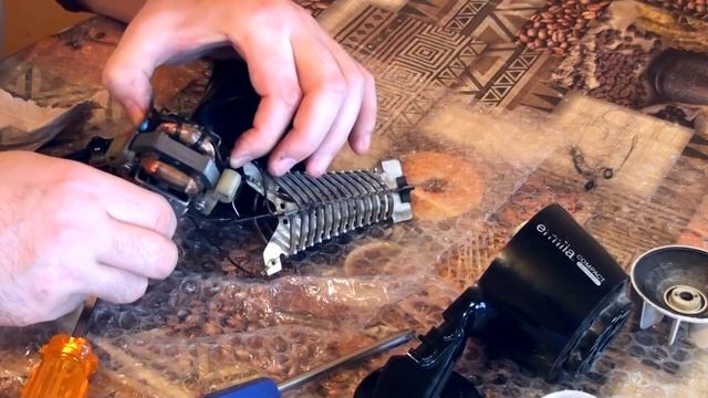 Фен Ermila, чистка, смазка, разборка, тех. обслуживание. смотреть онлайн