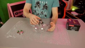 Чайник заварочный CnGlass на 1200 мл. и подставка для подогрева свечой. Жаропрочное стекло